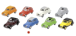 CITROËN 2CV BLEUE 1/87