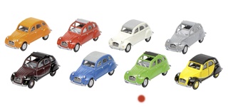 CITROËN 2CV VERTE 1/87