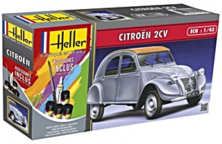 CITROËN 2CV KIT COMPLET 1/43