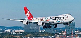BOEING 747 CARGOLUX 1/144