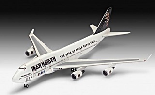 BOEING 747 IRON MAIDEN 1/144