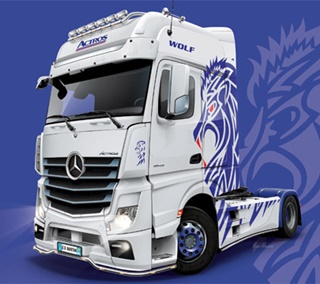 MERCEDES ACTROS MP4 GIGA SPACE 1/24