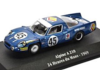 ALPINE A210 GORDINI MONTE CARLO 1969 1/43