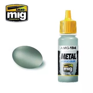 PEINTURE ALUMINIUM MAT METAL 194 17ml ACRYLIQUE