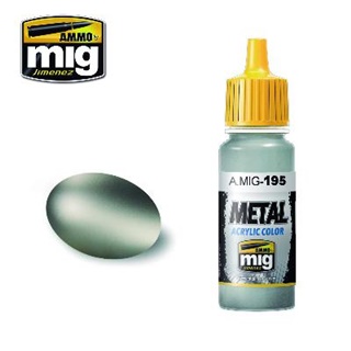 PEINTURE ARGENT METAL 195 17ml ACRYLIQUE