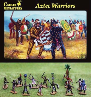 AZTEQUES GUERRIERS 1/72