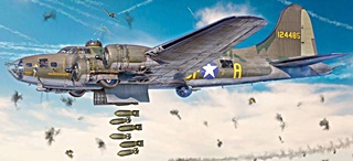 BOEING B17F FORTERESSE VOLANTE 1/72