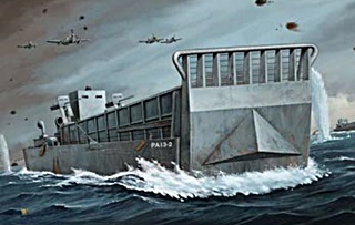 BARGE DE DEBARQUEMENT LCM3 1/72