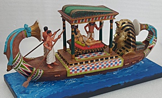 BATEAU EGYPTIEN 30CM