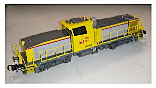 LOCO DIESEL BB60000 INFRA SNCF HO