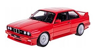 BMW M3 1988 ROUGE 1/24