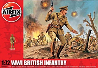 ANGLETERRE INFANTERIE WWI 1/72