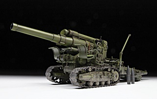 RUSSIE M193 ET CANON HOWITZER 203mm CHENILLE 1/35