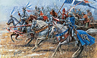 FRANCAIS CHEVALIERS XVème 1/72