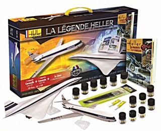 CONCORDE ET CARAVELLE + LIVRE 1/100