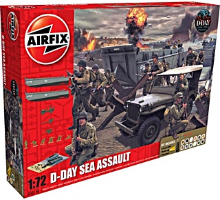 USA COFFRET ASSAUT D-DAY EN SET 1/72
