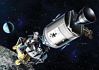 APOLLO 11 COLUMBIA+EAGLE EN APPROCHE 1/72