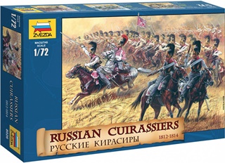 RUSSIE CUIRASSIERS 1812-1814 1/72