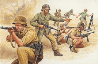 ALLEMAGNE AFRIKA KORPS 1/72