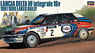 LANCIA DELTA INTEGRALE RALLYE DES 1000 LACS 1991 1/24