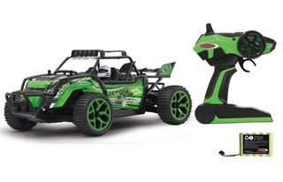 BUGGY DERAGO VERT RC 4WD 1/18