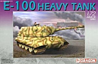 ALLEMAGNE CHAR LOURD E100 1/72