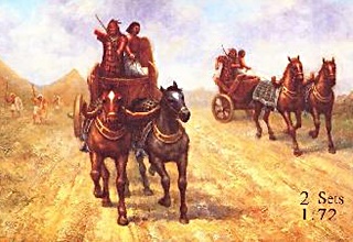 EGYPTIENS CHARIOTS 1/72