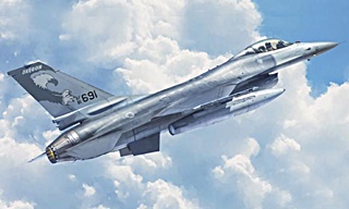 LOCKHEED F16 A FIGHTING FALCON 1/48