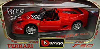 FERRARI F50 AVEC BOITE 1/18