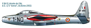 REPUBLIC F84 E/G THUNDERJET 1/72
