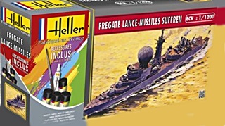 FREGATE LANCE MISSILES SUFFREN EN KIT 1/1200