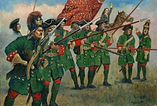 RUSSIE GARDES DE PIERRE LE GRAND 1692 1/72