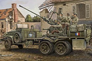 FRANCE GMC BOFORS 40MM 1/35