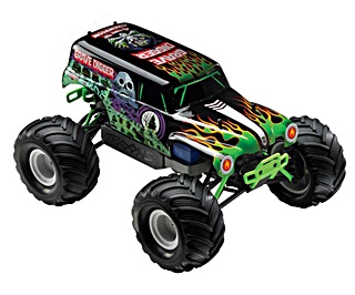 TRUCK GRAVE DIGGER 1/16