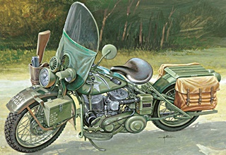 - 1/9 HARLEY DAVIDSON WLA 750 US ARMY