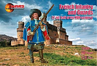 FRANCE INFANTERIE ET GARDES 1650 1/72