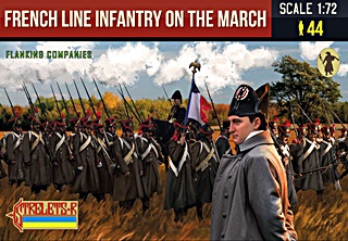 FRANCE INFANTERIE MARCHANT EN LIGNE 1/72