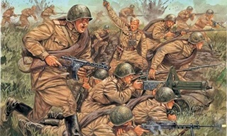 RUSSIE INFANTERIE 1/72