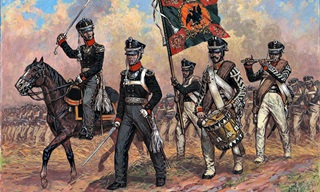 RUSSIE ETAT MAJOR INFANTERIE 1/72