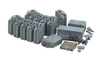 ALLEMAGNE LOT DE JERRYCANS 1/35