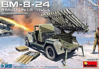 RUSSIE BM8-24 KATYUSHA 1/35