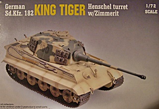 ALLEMAGNE KING TIGER HENSCHEL 1/72