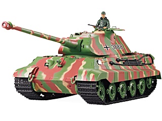 KING TIGER PORSCHE BRUIT ET FUMEE 1/16