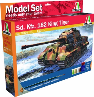 ALLEMAGNE KING TIGER EN SET 1/72