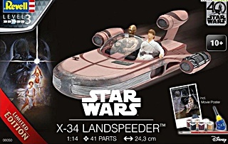 VEHICULE X34 LANDSPEEDER EN SET 1/14