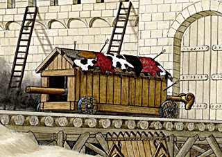 MEDIEVAL MACHINES DE SIEGE 1/72