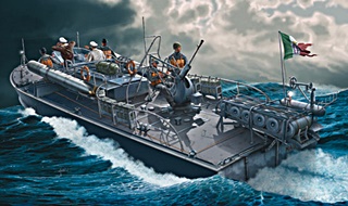 VEDETTE MAS568 ITALIE + 6 MARINS 1/35