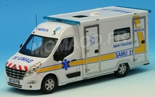 RENAULT MASTER 3 CAISSON SAMU (31) 1/43
