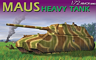 ALLEMAGNE CHAR LOURD MAUS 1/72