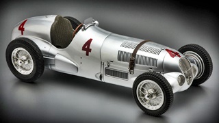 MERCEDES W125 N°4 SEAMAN GP DONINGTON 1937 1/18